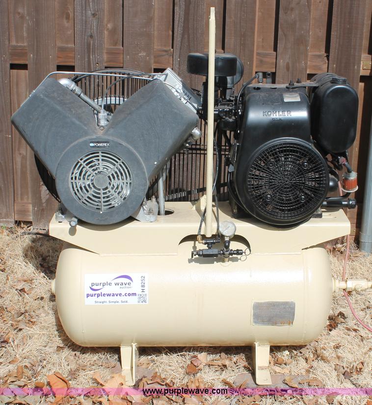 Powerex air compressor in Kingfisher, OK Item H8252 sold Purple Wave