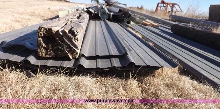 image for item I9192 Assorted metal roofing