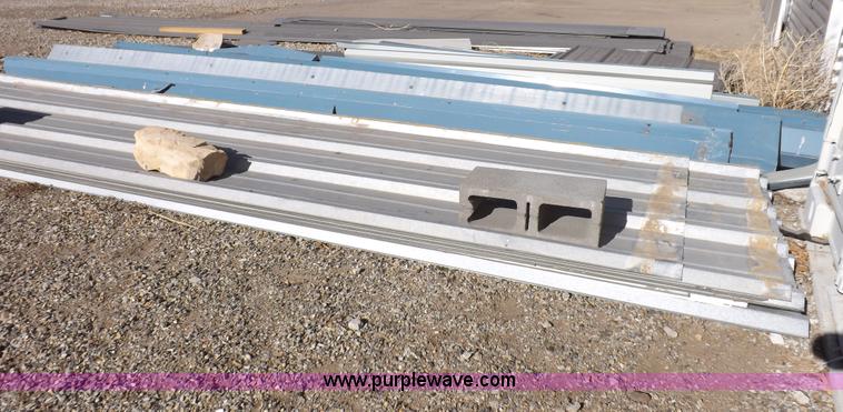 image for item I9192 Assorted metal roofing