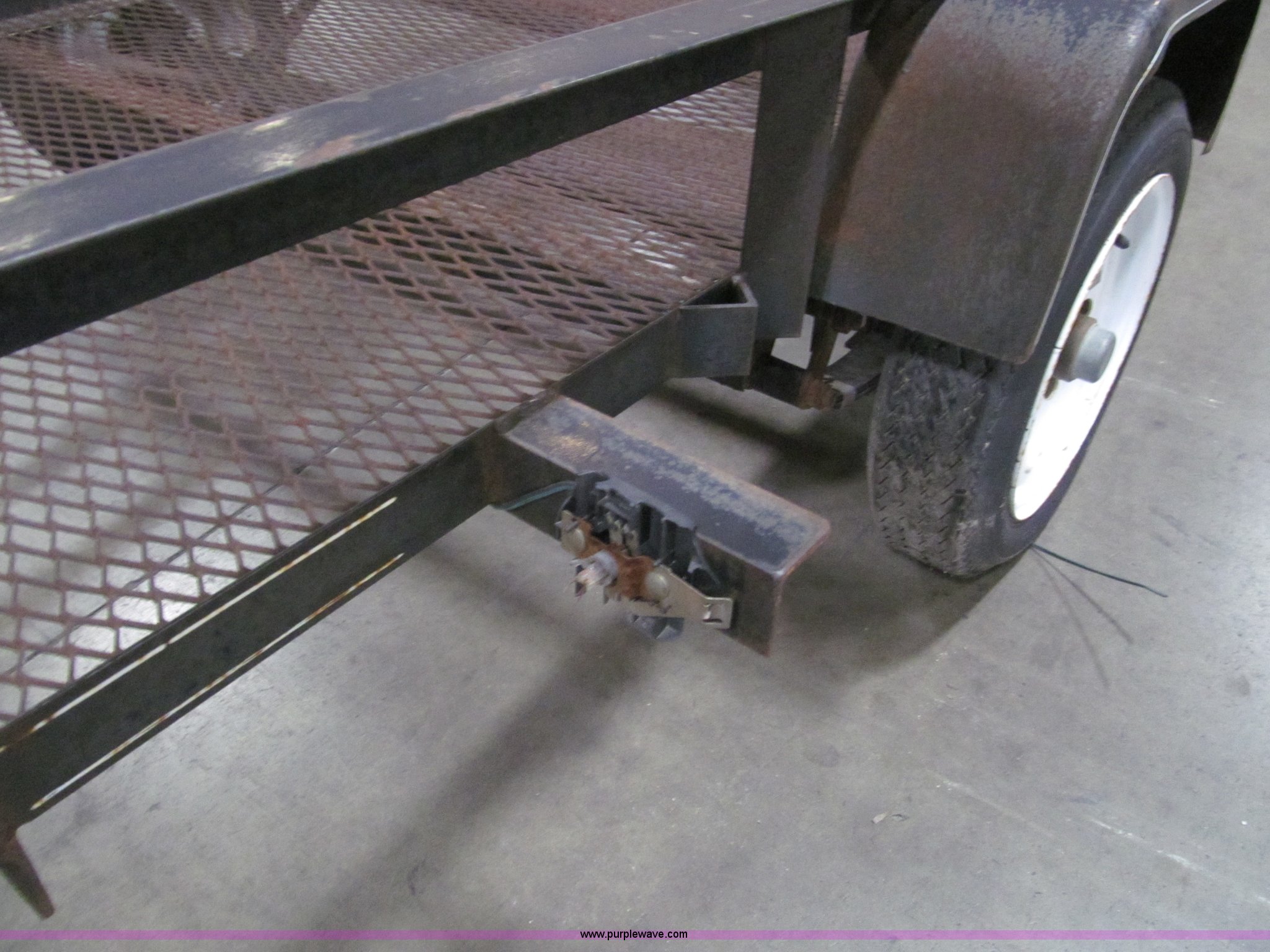 6' metal tilt trailer in Park City, KS Item AR9010 sold Purple Wave