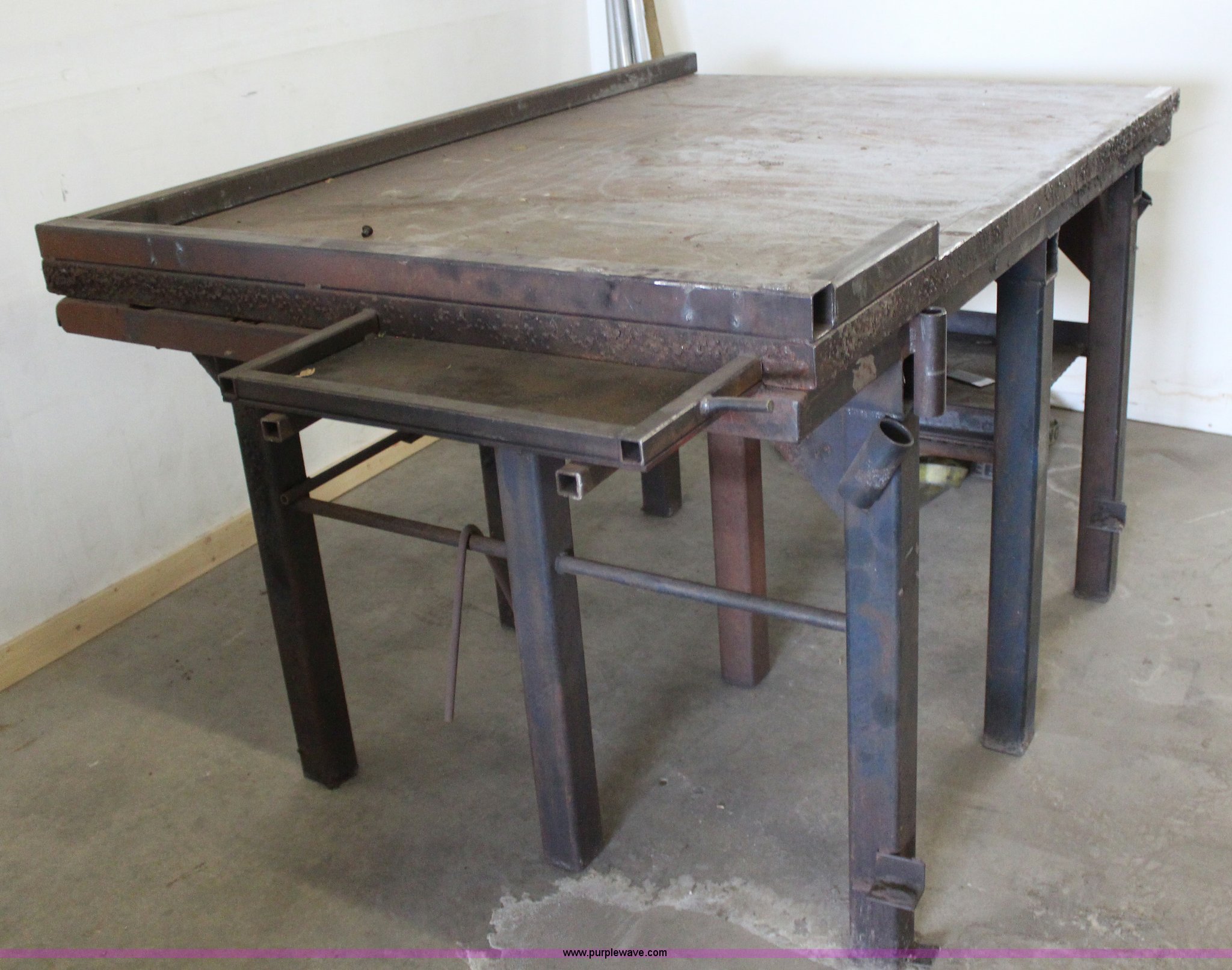 Welding table in Olathe, KS Item AZ9981 sold Purple Wave