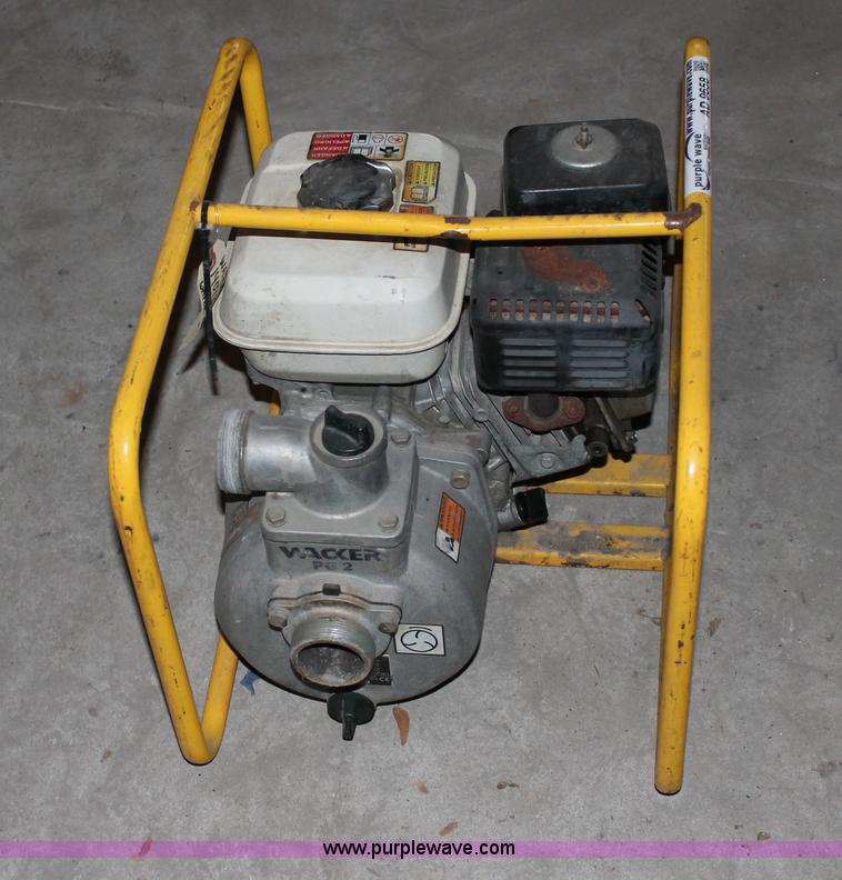image for item AD9658 Wacker PG2 water pump