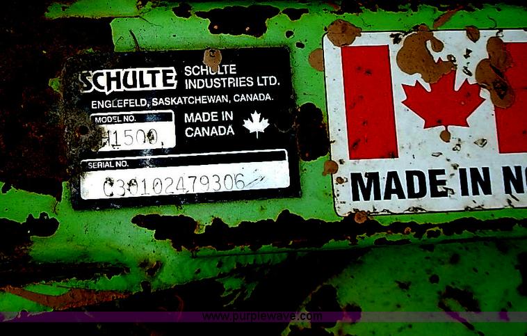 image for item AP9149 2003 Schulte XH1500 rotary mower