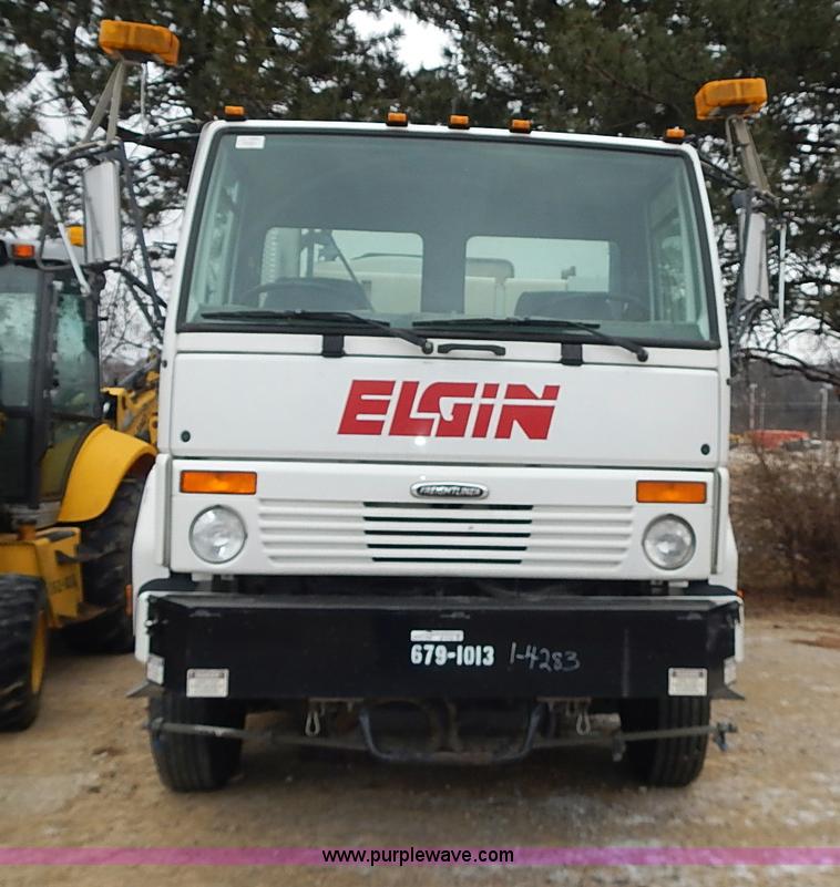 image for item AP9155 2003 Elgin Freightliner Road Wizard street sweeper