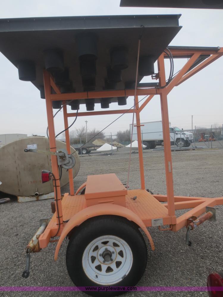 image for item F6803 2003 Ver-Mac ST-4825 arrow board sign trailer