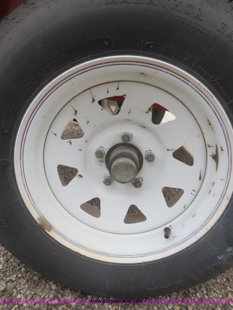 image for item F6804 2002 Ver-Mac ST-4825 arrow board sign trailer