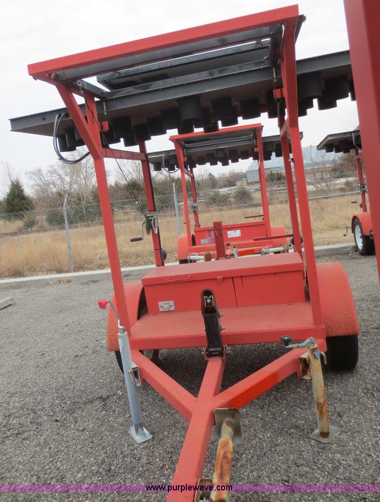 image for item F6806 2002 Ver-Mac ST-4825 arrow board sign trailer