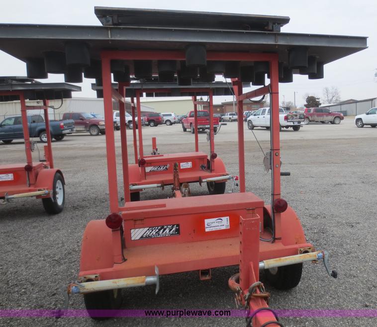 image for item F6806 2002 Ver-Mac ST-4825 arrow board sign trailer