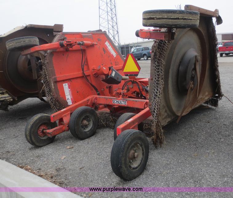 image for item F6809 1998 Schulte XH1500 15' batwing mower