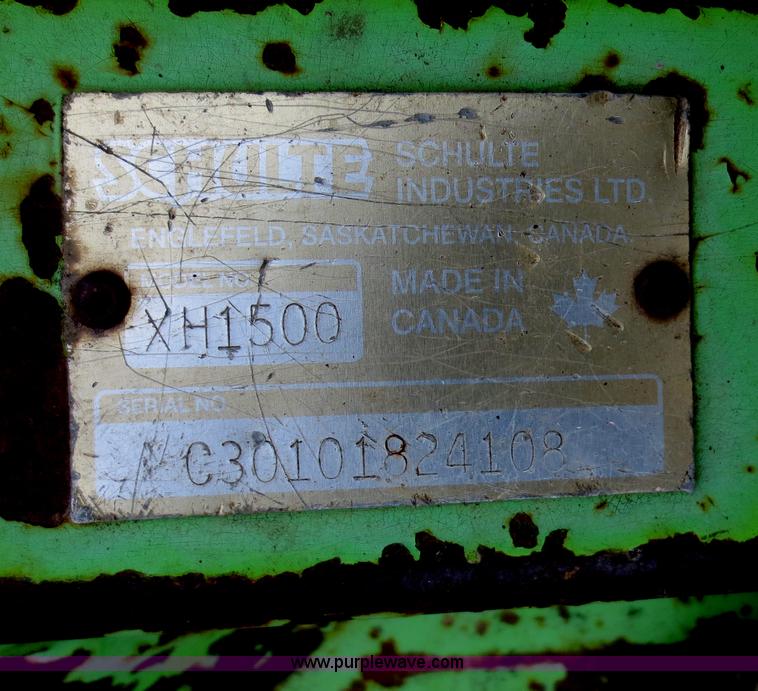 image for item F6810 2001 Schulte XH1500 rotary mower
