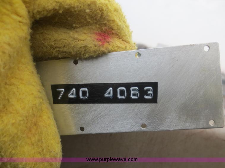 image for item F6813 1993 Hercules 1500 stainless steel water tank