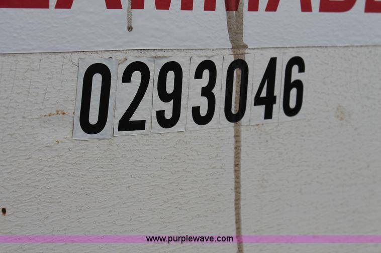 image for item G8204 1993 Smith 2,000 gallon horizontal diesel tank