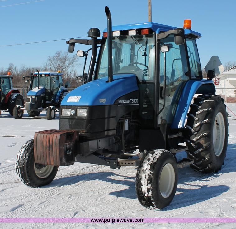 image for item G8217 2002 New Holland TS100 tractor