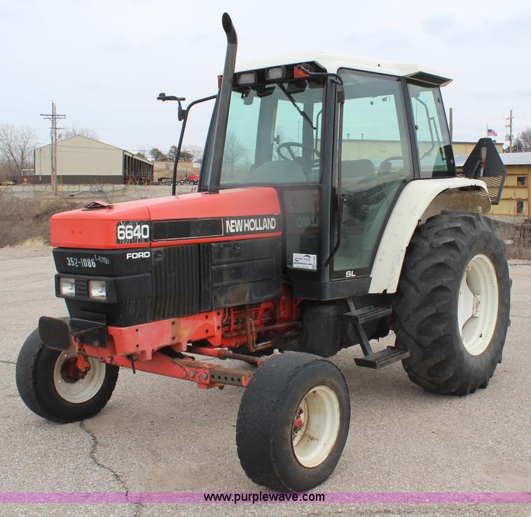 image for item H1488 1996 New Holland 6640SL tractor