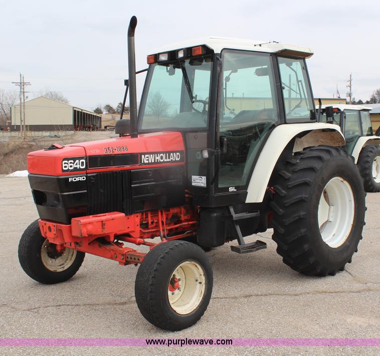 image for item H1489 1998 New Holland 6640SL tractor
