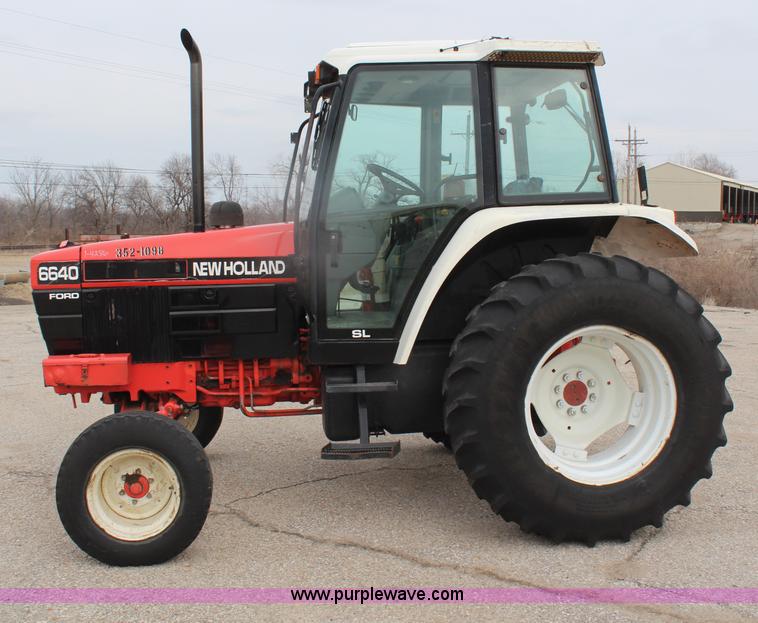 image for item H1489 1998 New Holland 6640SL tractor