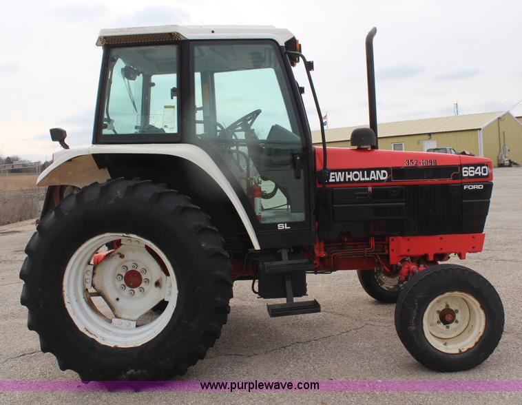 image for item H1489 1998 New Holland 6640SL tractor