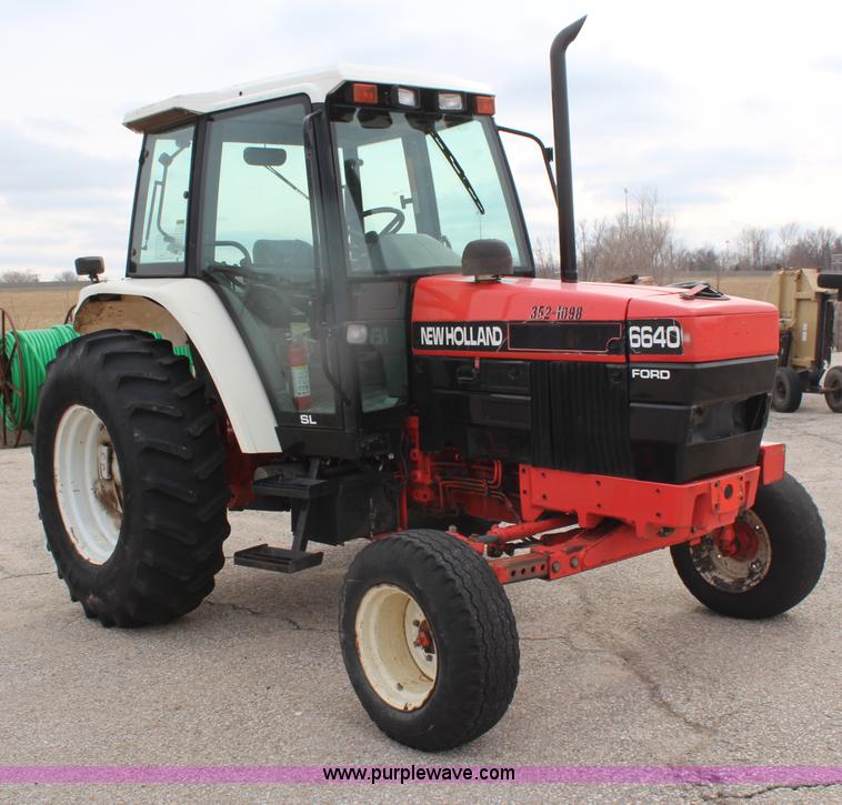image for item H1489 1998 New Holland 6640SL tractor