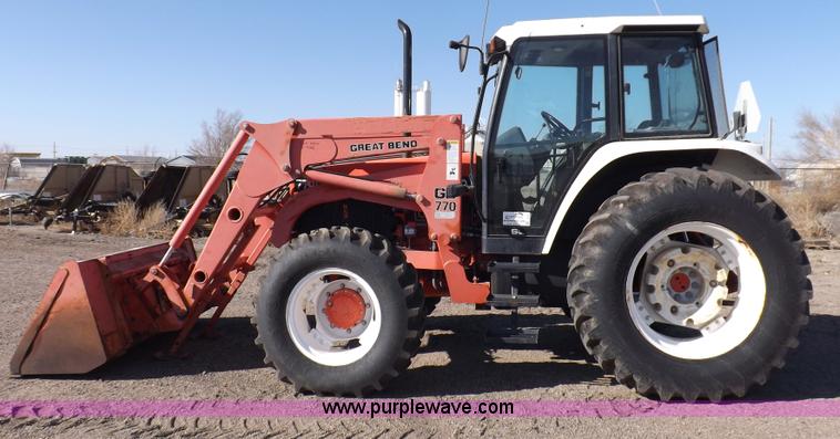 image for item I9101 1997 New Holland 7740SL MFWD tractor
