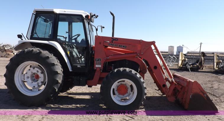 image for item I9102 1997 New Holland 7740SL MFWD tractor