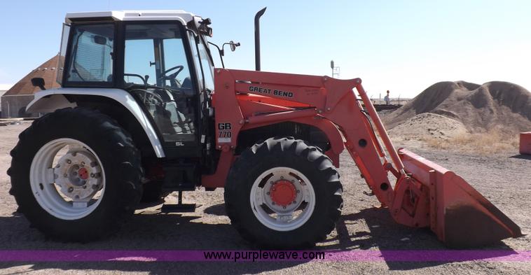 image for item I9104 1997 New Holland 7740SL MFWD tractor