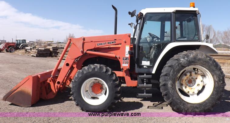 image for item I9104 1997 New Holland 7740SL MFWD tractor