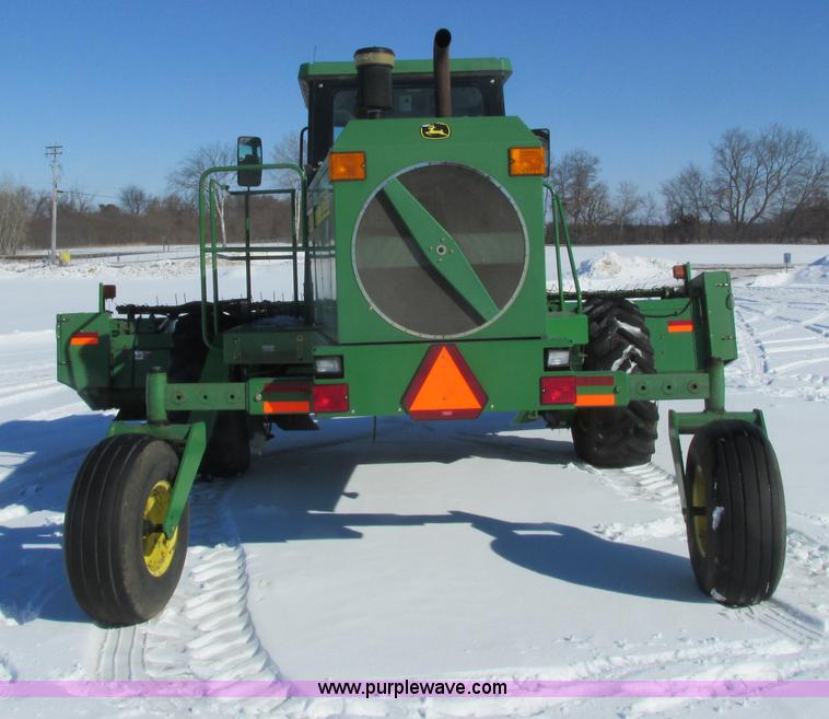 image for item G8829 2003 John Deere 4895 self-propelled windrower