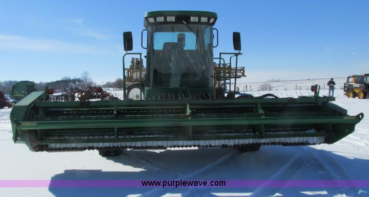 image for item G8829 2003 John Deere 4895 self-propelled windrower