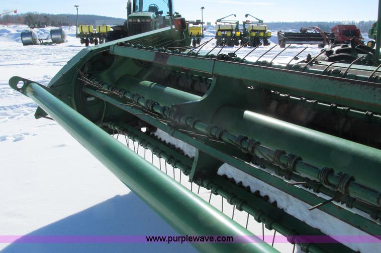 image for item G8829 2003 John Deere 4895 self-propelled windrower