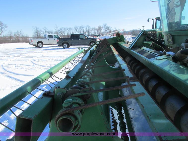 image for item G8829 2003 John Deere 4895 self-propelled windrower