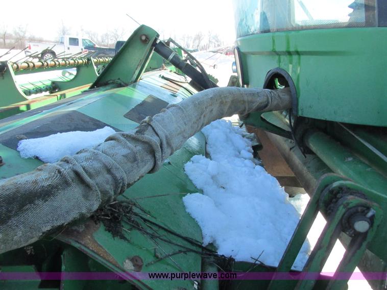 image for item G8829 2003 John Deere 4895 self-propelled windrower