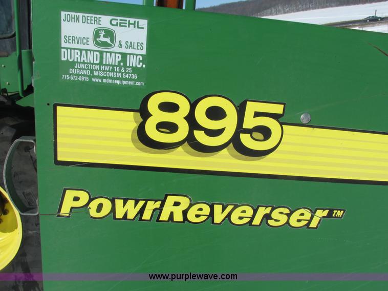 image for item G8829 2003 John Deere 4895 self-propelled windrower