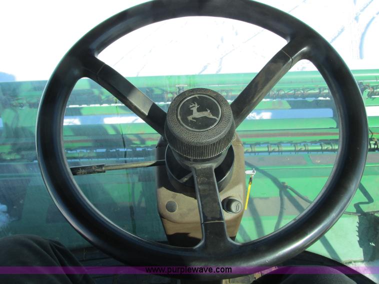 image for item G8829 2003 John Deere 4895 self-propelled windrower