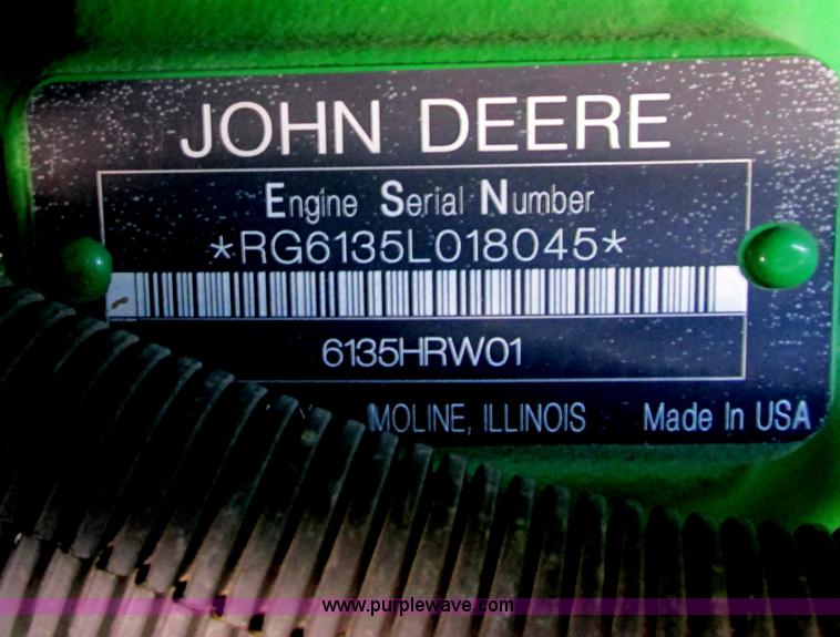 image for item G8844 2010 John Deere 9530T tractor