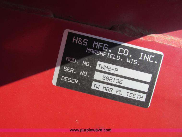 image for item G8847 2005 H&S TWM2-P hay merger