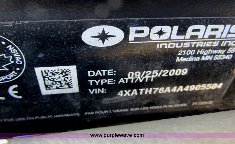 image for item G8849 2010 Polaris Ranger XP utility vehicle