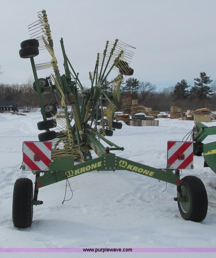 image for item G8854 2010 Krone Swadro 810 windrower