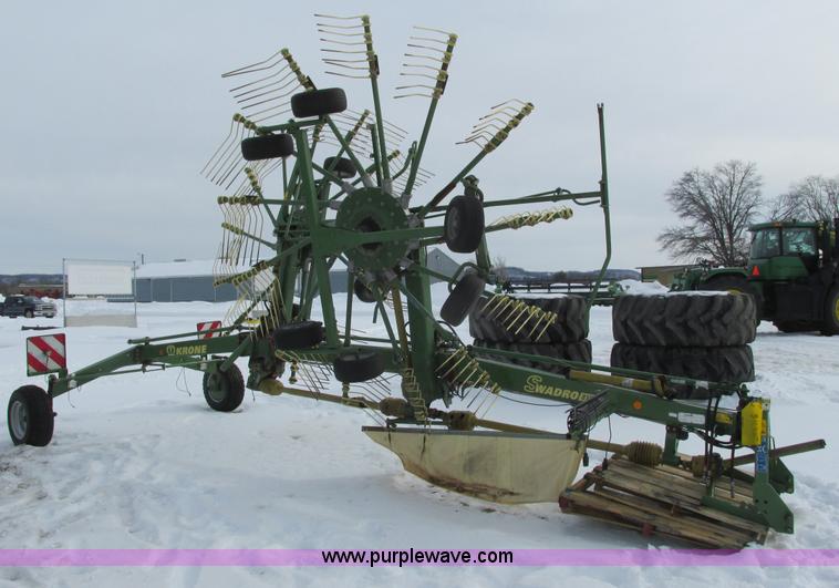 image for item G8854 2010 Krone Swadro 810 windrower