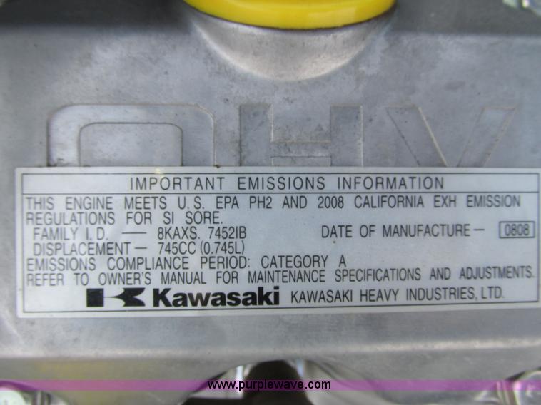 image for item G8871 2009 John Deere X720 Ultimate lawn mower