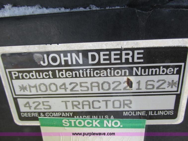 image for item G8882 2012 John Deere 9460R 4WD tractor