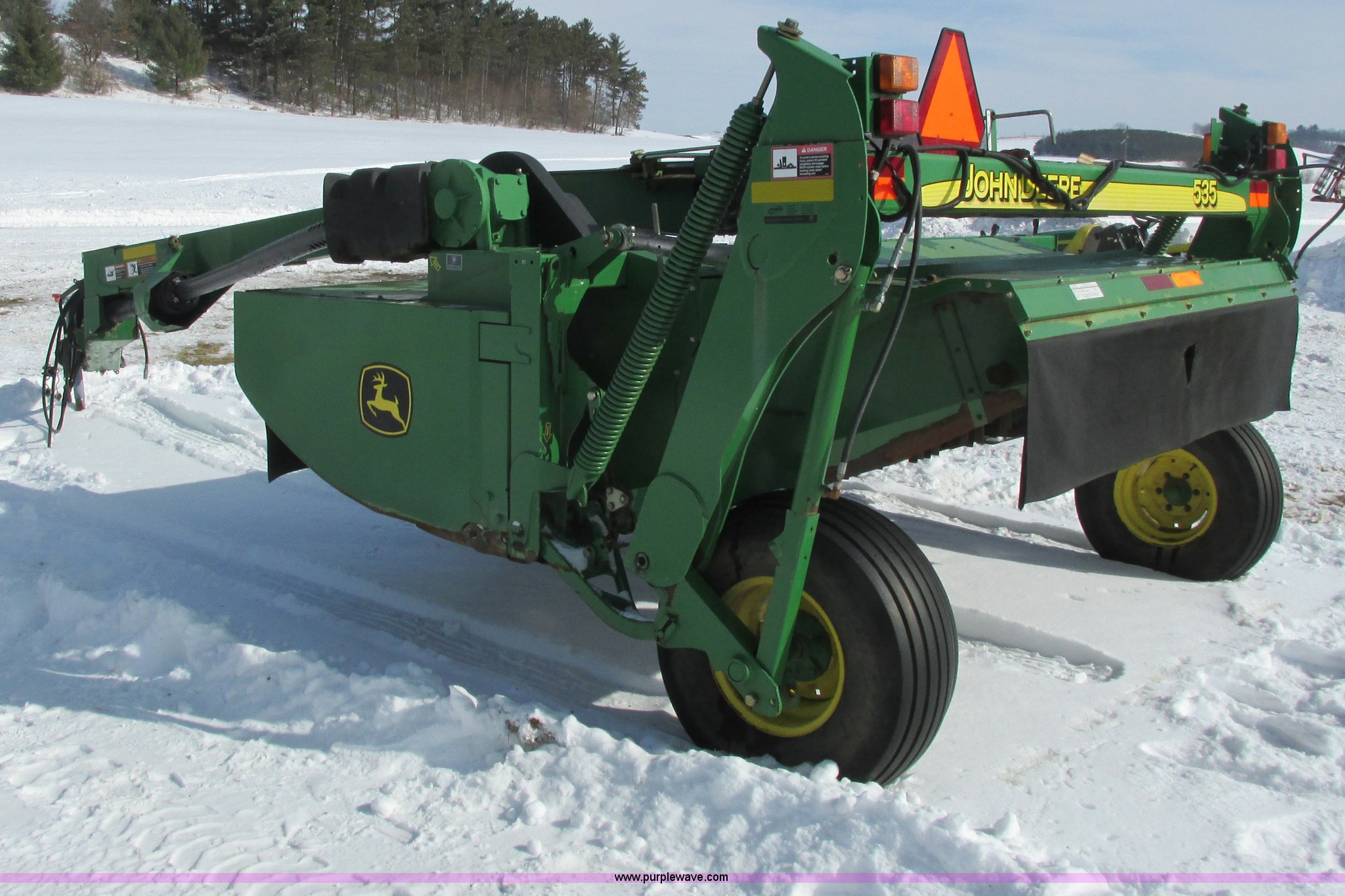 2006 John Deere 1520 mower conditioner in Mondovi, WI Item G8867 sold