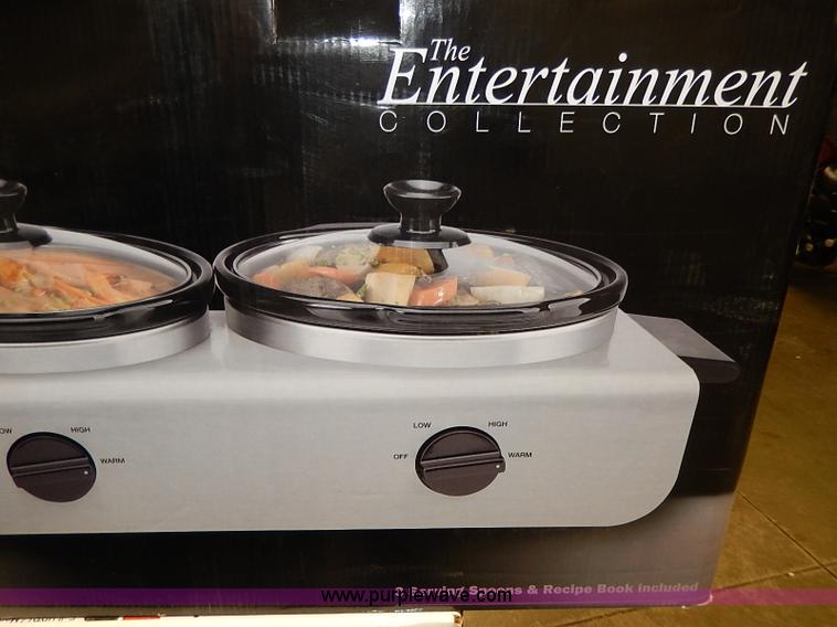 Bella triple slow cooker buffet server in Manhattan, KS Item AD9003
