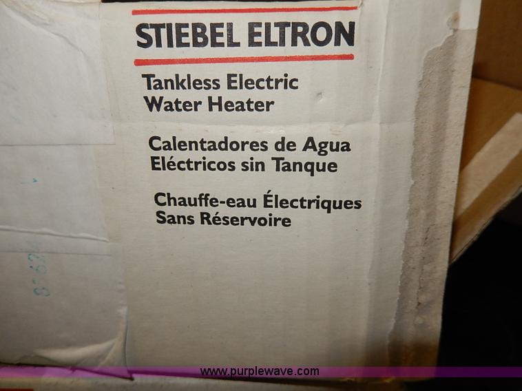 image for item AD9017 (2) Stiebel Eltron electric tankless water heaters