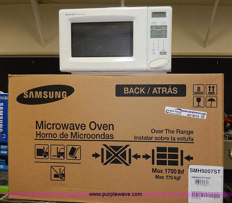 image for item AD9019 (2) assorted microwaves