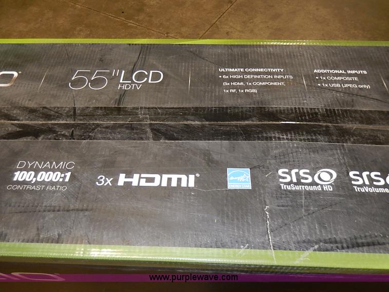 image for item AD9021 Vizio 55" LCD television