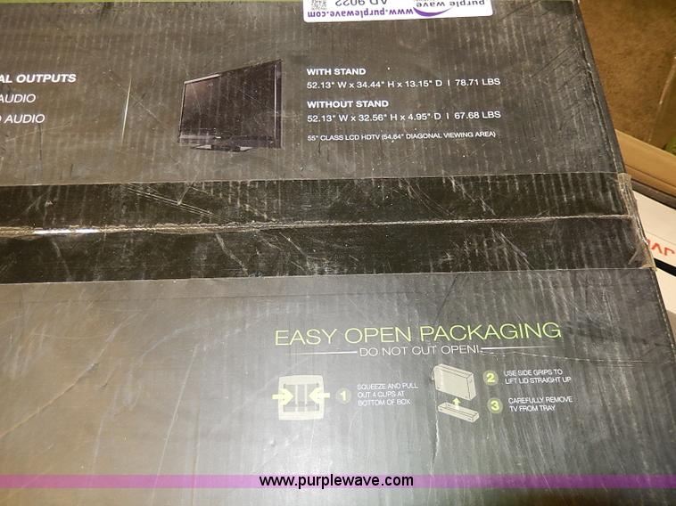 image for item AD9022 Vizio 55" LCD television