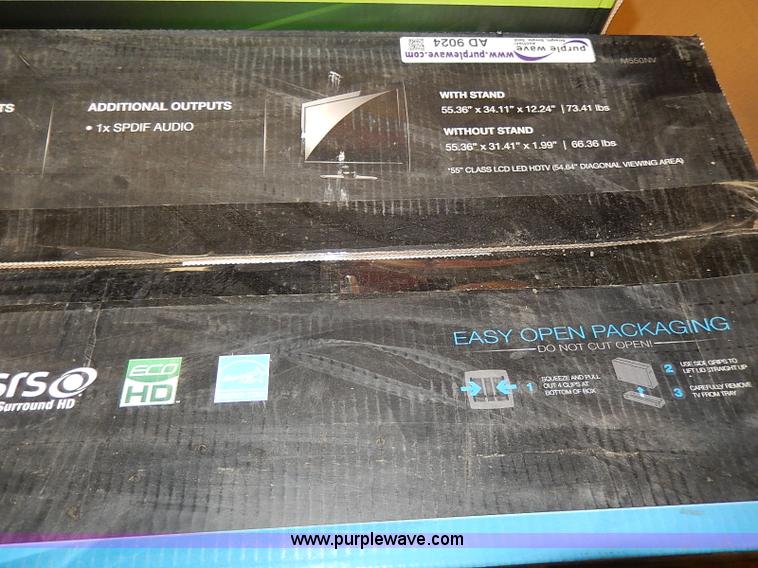 image for item AD9024 Vizio 55" LED television