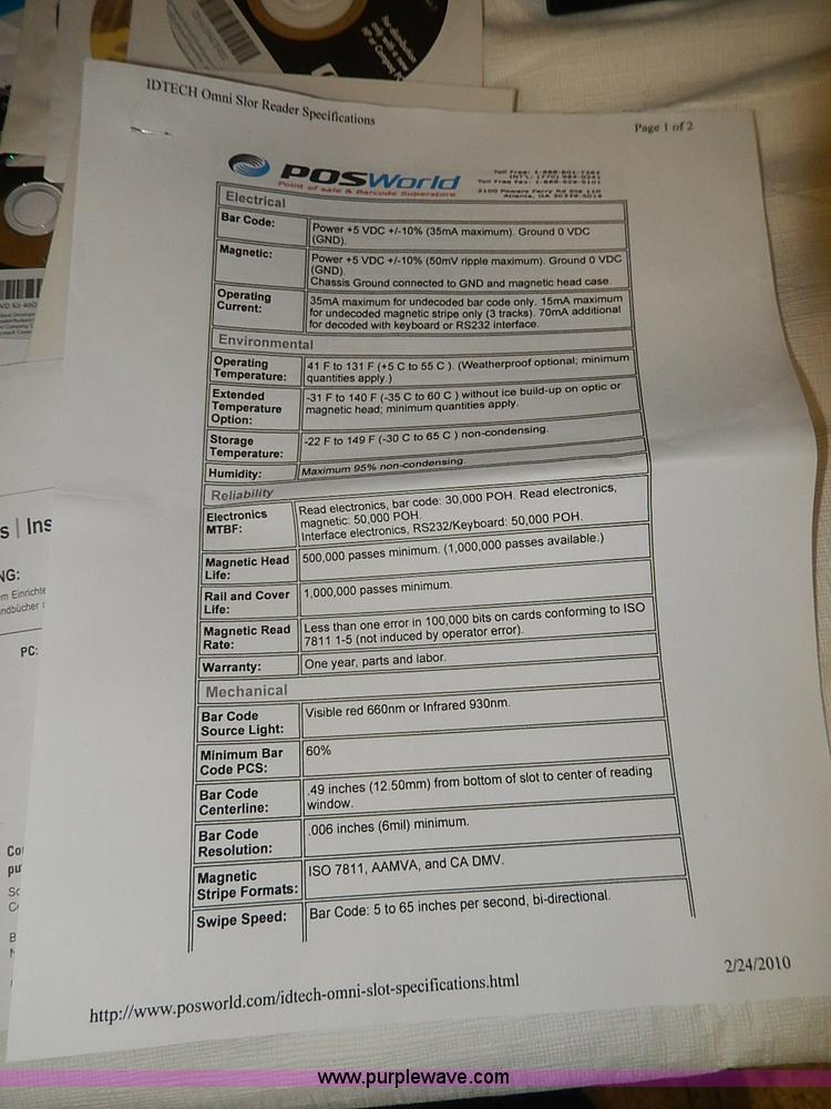 image for item AX9093 Point of sale system