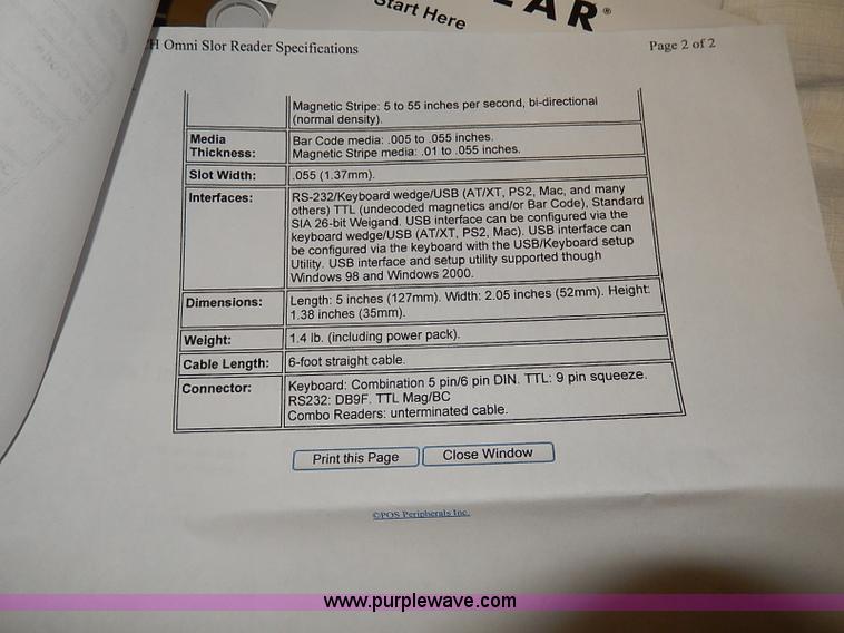image for item AX9093 Point of sale system