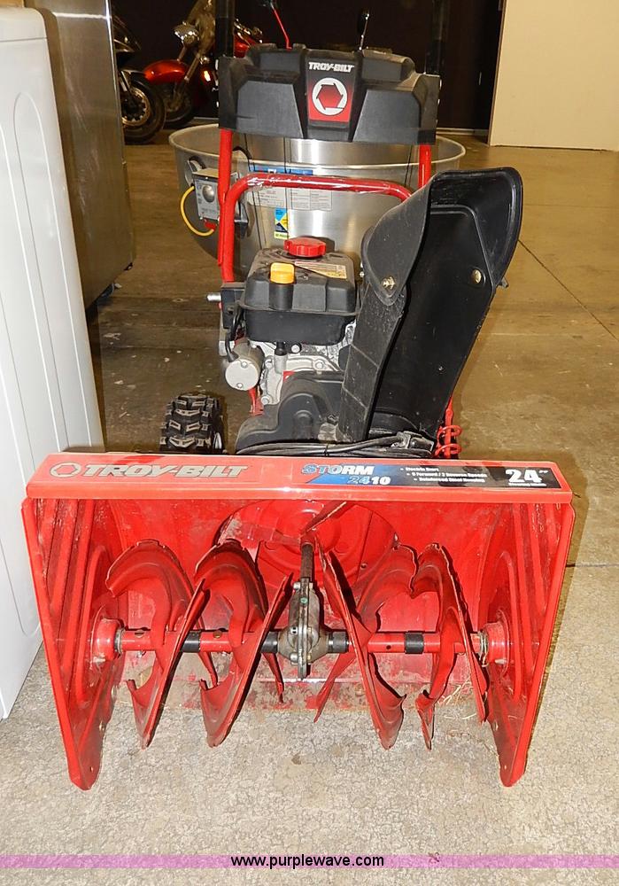 image for item AX9181 Troybilt Storm 2410 24" snow thrower